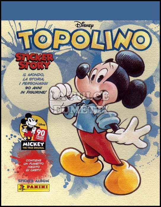 TOPOLINO STICKER STORY - ALBUM DI FIGURINE CARTONATO